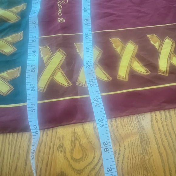 Vintage Silk Paloma Picasso Graphic Print Square Scarf Classic 1980’s Designer - Picture 4 of 7